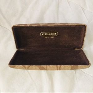 Coach glasses AND case